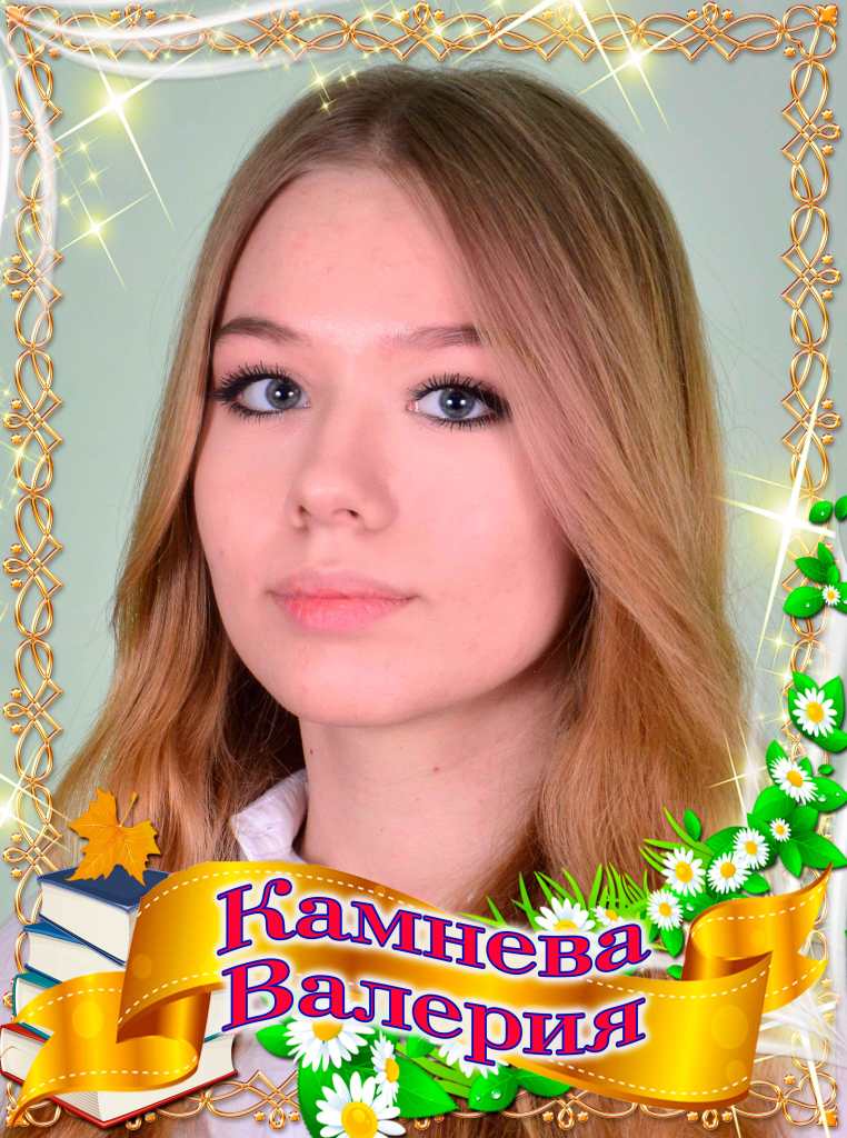 Камнева Валерия.